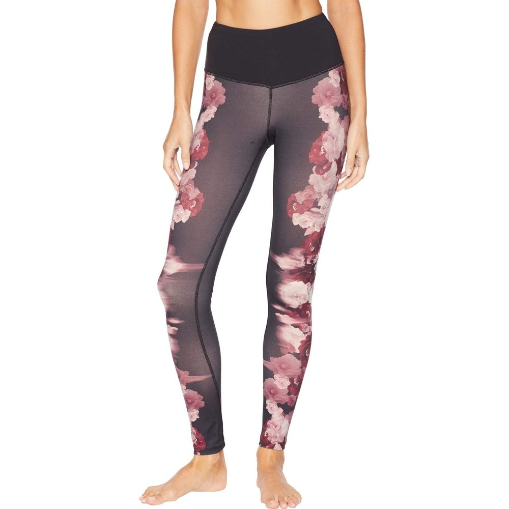 The North Face Motivation Printed High-Rise Tights TNF Black Peony Print, Size S - Picture 3 of 3
